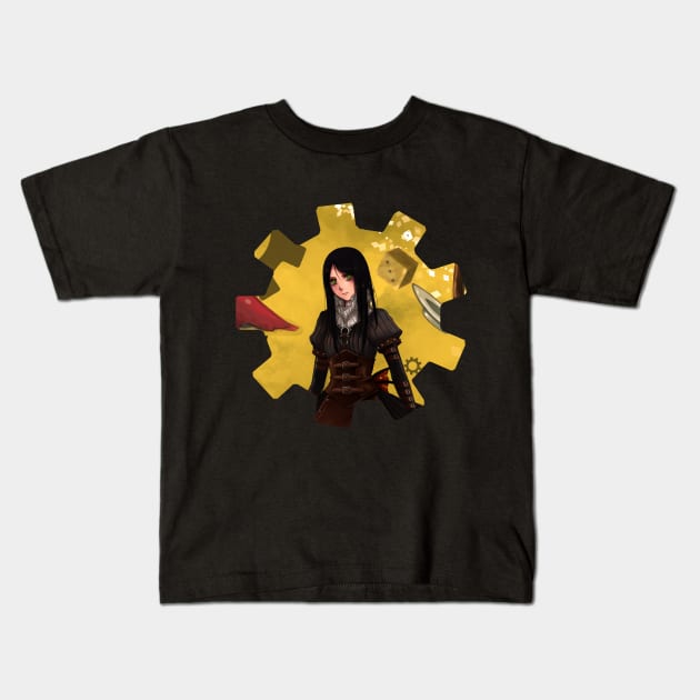 alice madness returns Kids T-Shirt by hallstheien